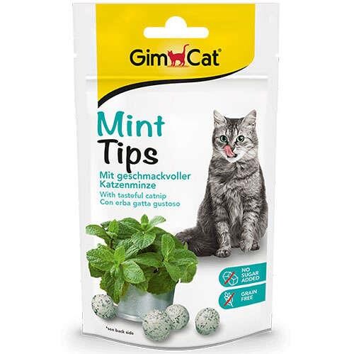 Gimcat Tahılsız Naneli Kedi Ödül Tableti 40 GR | SRC: Barcode: 4002064418742